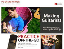 Tablet Screenshot of pocketstrings.com